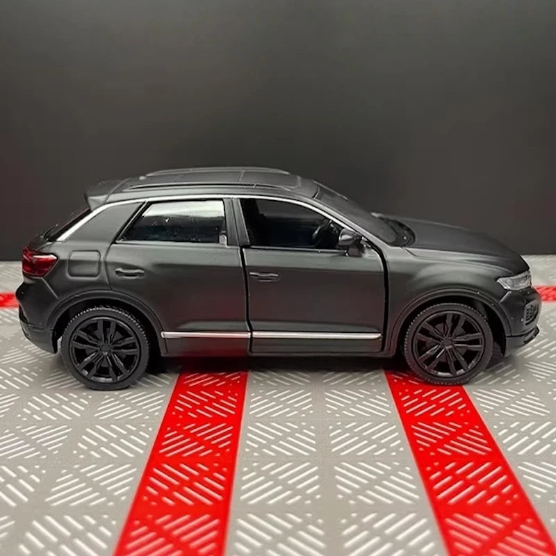 [TOY] 1:36 Volkswagen 2020 T-Roc Black Model Car Die-Cast