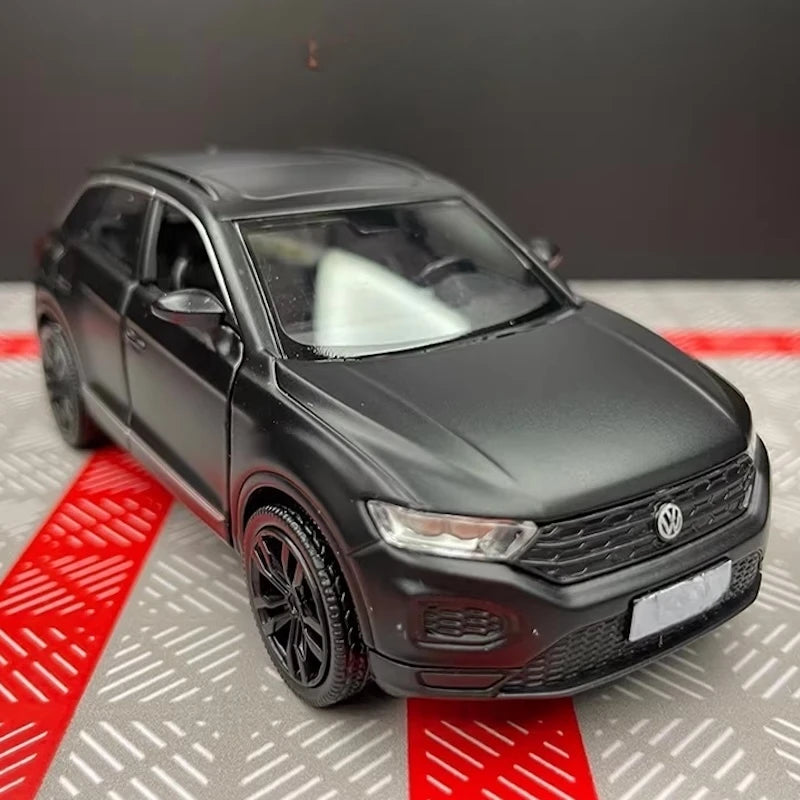 [TOY] 1:36 Volkswagen 2020 T-Roc Black Model Car Die-Cast
