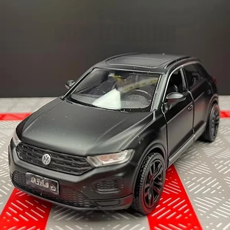 [TOY] 1:36 Volkswagen 2020 T-Roc Black Model Car Die-Cast