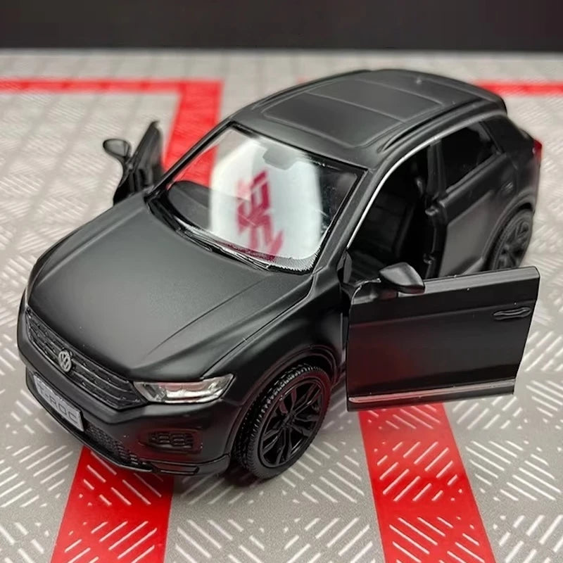 [TOY] 1:36 Volkswagen 2020 T-Roc Black Model Car Die-Cast