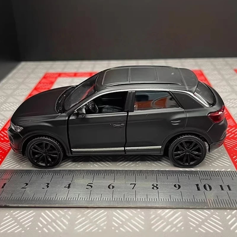 [TOY] 1:36 Volkswagen 2020 T-Roc Black Model Car Die-Cast