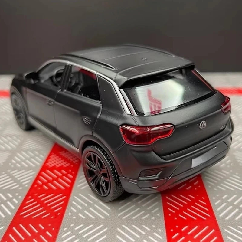 [TOY] 1:36 Volkswagen 2020 T-Roc Black Model Car Die-Cast