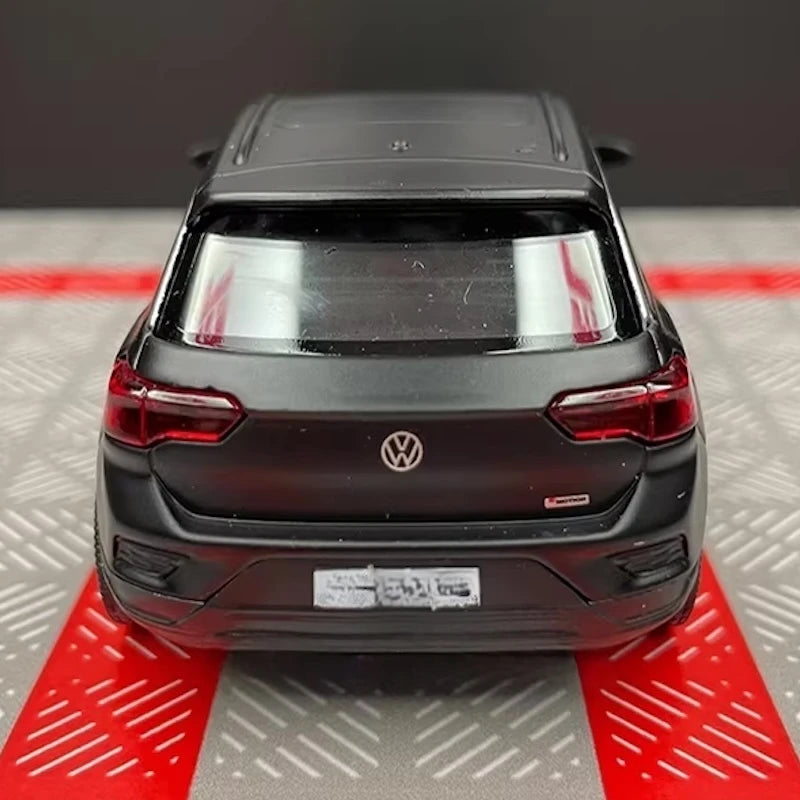[TOY] 1:36 Volkswagen 2020 T-Roc Black Model Car Die-Cast