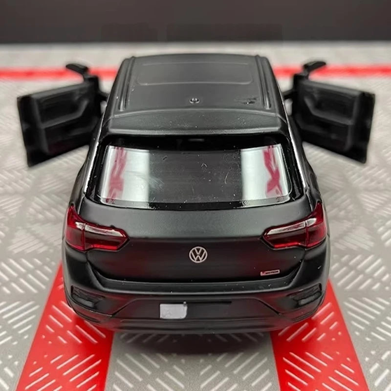 [TOY] 1:36 Volkswagen 2020 T-Roc Black Model Car Die-Cast
