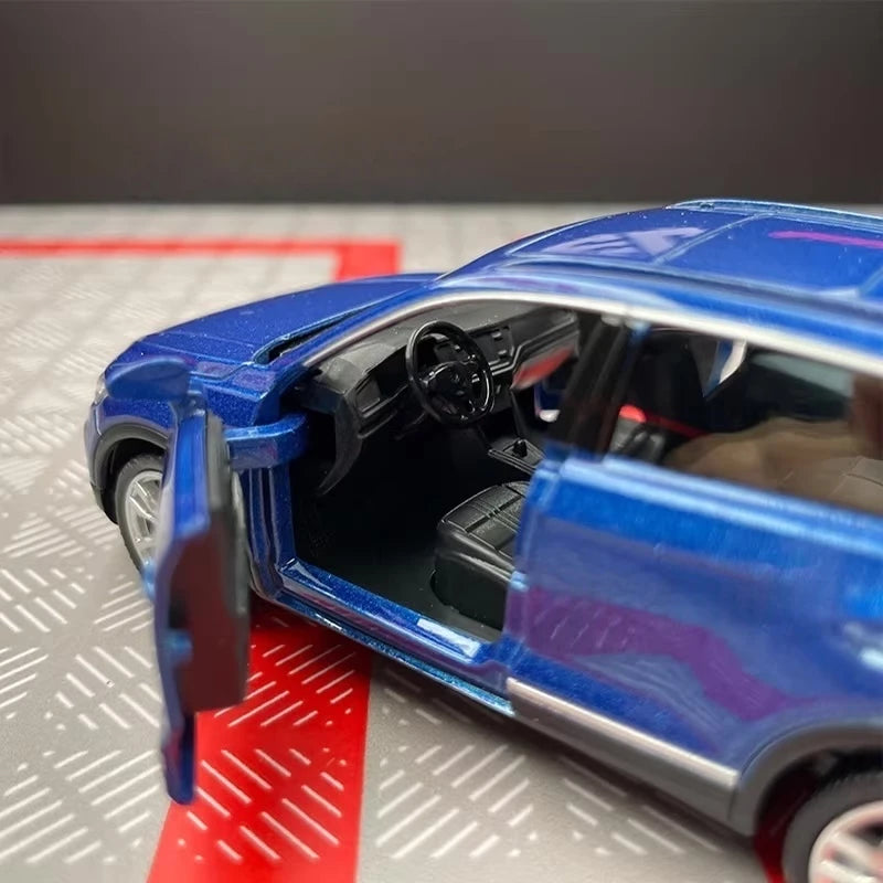 [TOY] 1:36 Volkswagen 2020 T-Roc blauw modelauto Die-Cast