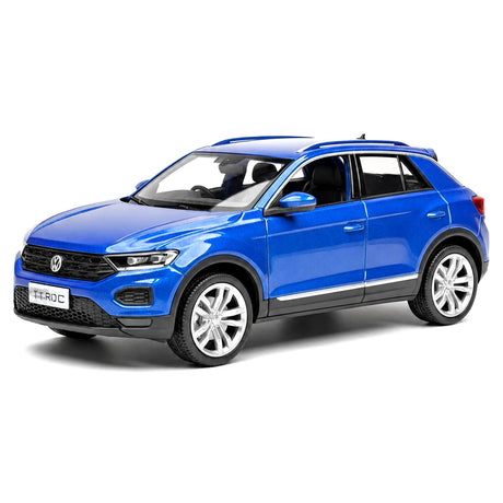 [TOY] 1:36 Volkswagen 2020 T-Roc blu modellino di auto Die-Cast