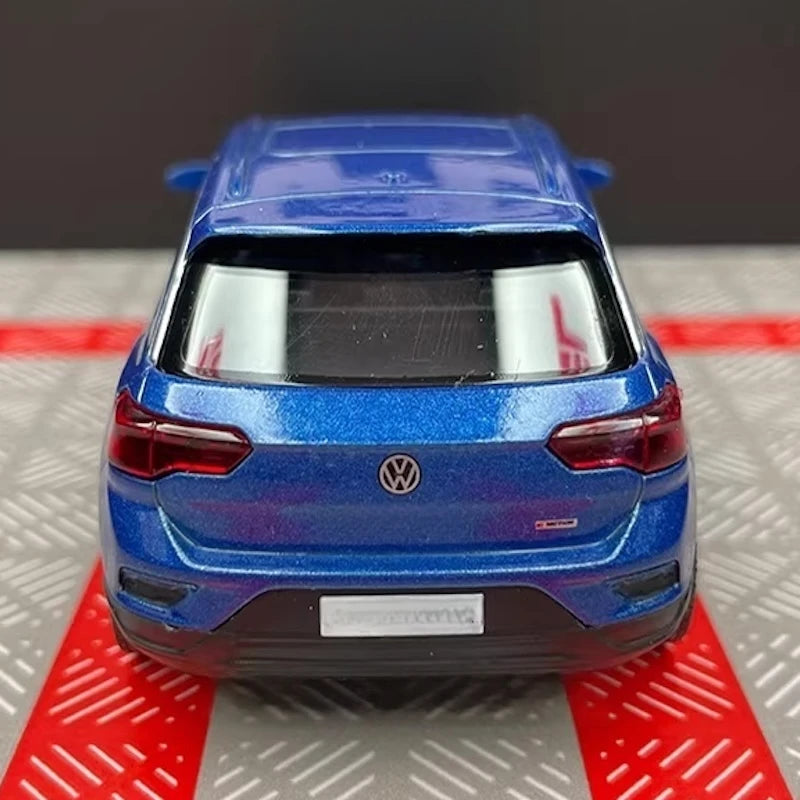 [TOY] 1:36 Volkswagen 2020 T-Roc Blue Model Car Die-Cast