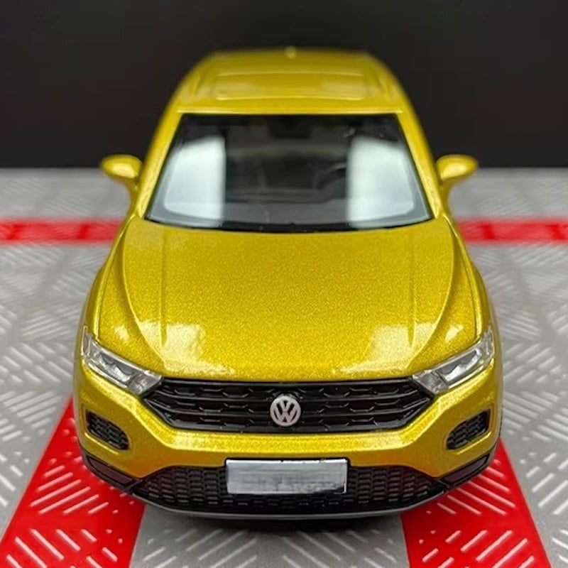 [TOY] 1:36 Volkswagen 2020 T-Roc Gold Model Car Die-Cast