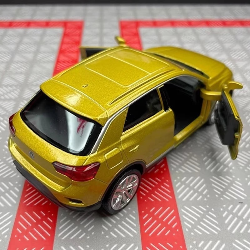 [TOY] 1:36 Volkswagen 2020 T-Roc Gold Model Car Die-Cast
