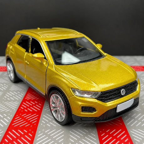 [TOY] 1:36 Volkswagen 2020 T-Roc oro modellino di auto Die-Cast