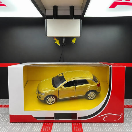 [TOY] 1:36 Volkswagen 2020 T-Roc oro modellino di auto Die-Cast