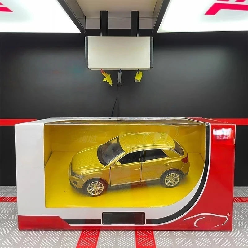 [TOY] 1:36 Volkswagen 2020 T-Roc Gold Model Car Die-Cast