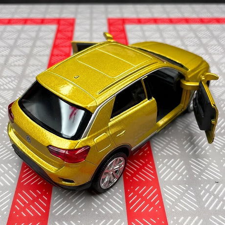 [TOY] 1:36 Volkswagen 2020 T-Roc oro modellino di auto Die-Cast