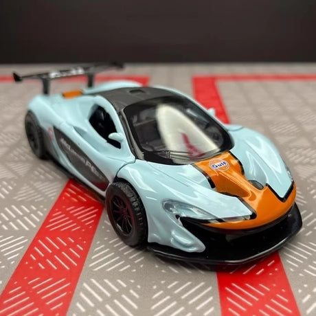 McLaren 2015 P1 GTR Gulf 1:40 – نموذج عرض معدني مصبوب