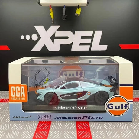 McLaren 2015 P1 GTR Gulf 1:40 – نموذج عرض معدني مصبوب