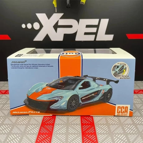 McLaren 2015 P1 GTR Gulf 1:40 – نموذج عرض معدني مصبوب