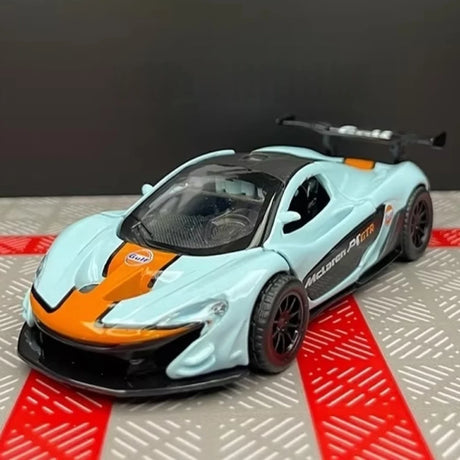 McLaren 2015 P1 GTR Gulf 1:40 – نموذج عرض معدني مصبوب