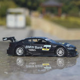 [TOY] 1:42 BMW 2012 E92 M3 DTM Schnitzer #1 Model Car Die-Cast