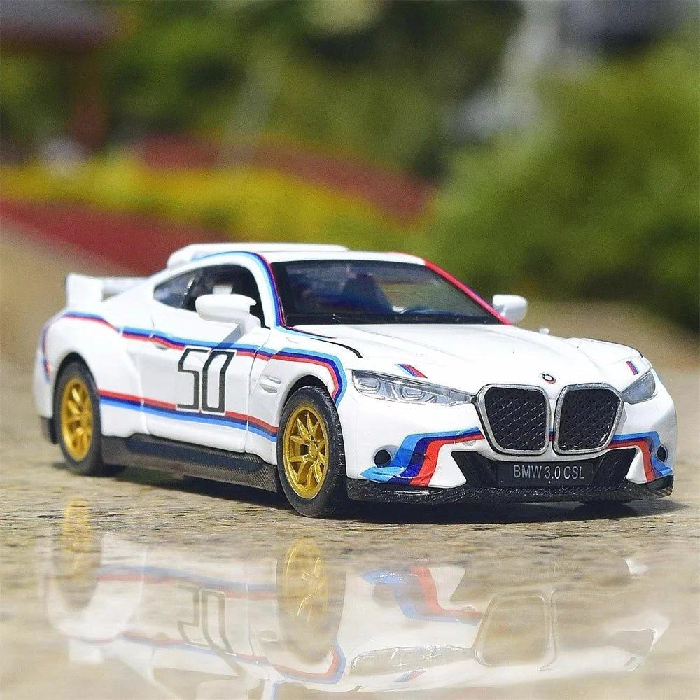 [TOY] 1:42 BMW 2022 G82 M4 3.0 CSL #50 Model Car Die-Cast