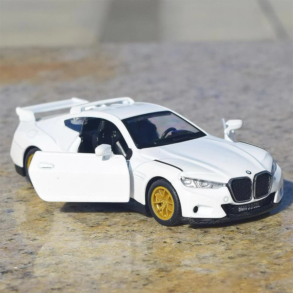 [TOY] 1:42 BMW 2022 G82 M4 3.0 CSL White Model Car Die-Cast