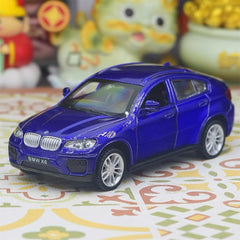 [TOY] 1:43 BMW 2008 E71 X6 Blue Model Car Die-Cast