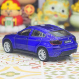 [TOY] 1:43 BMW 2008 E71 X6 Blue Model Car Die-Cast