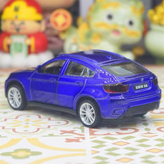 [TOY] 1:43 BMW 2008 E71 X6 Blue Model Car Die-Cast