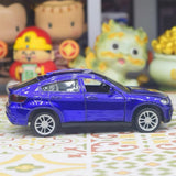 [TOY] 1:43 BMW 2008 E71 X6 Blue Model Car Die-Cast