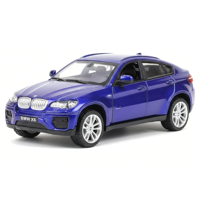 [TOY] 1:43 BMW 2008 E71 X6 Blue Model Car Die-Cast