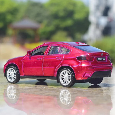 [TOY] 1:43 BMW 2008 E71 X6 Red Model Car Die-Cast