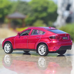 [TOY] 1:43 BMW 2008 E71 X6 Red Model Car Die-Cast