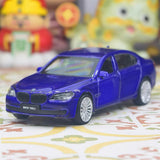 [TOY] 1:43 BMW 2013 F02 760Li Blue Model Car Die-Cast