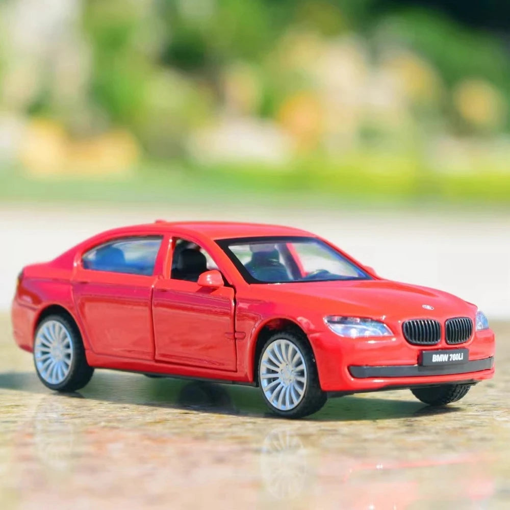 [TOY] 1:43 BMW 2013 F02 760Li Red Model Car Die-Cast