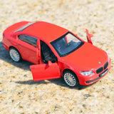 [TOY] 1:43 BMW 2013 F02 760Li Red Model Car Die-Cast