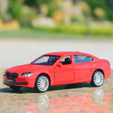 [TOY] 1:43 BMW 2013 F02 760Li Red Model Car Die-Cast