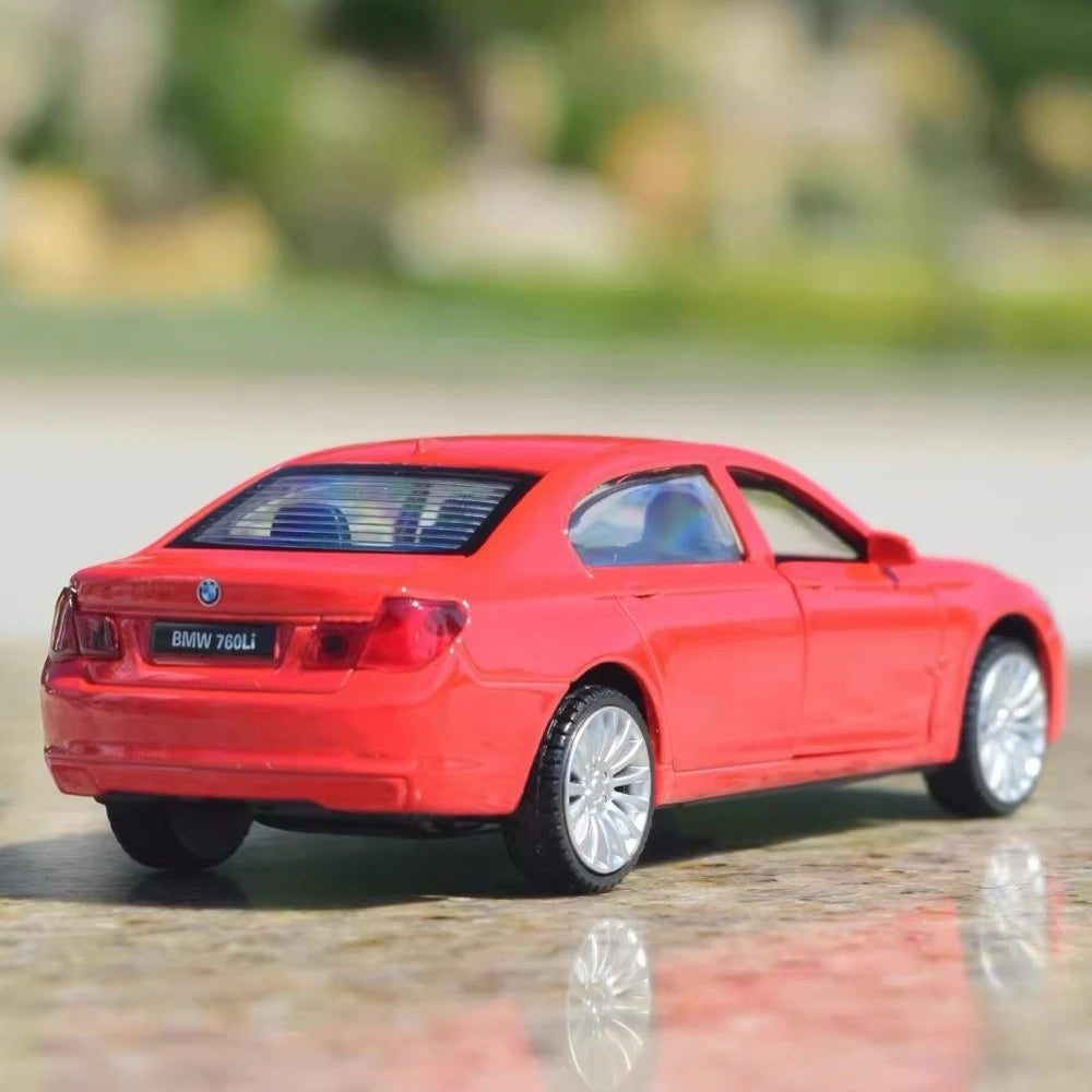 [TOY] 1:43 BMW 2013 F02 760Li Red Model Car Die-Cast