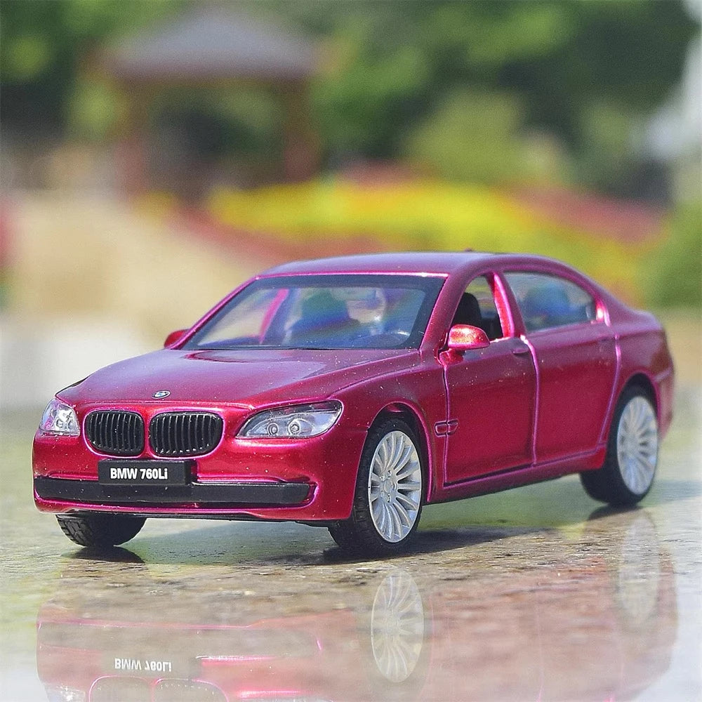 [TOY] 1:43 BMW 2013 F02 760Li Wine Model Car Die-Cast