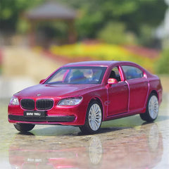 [TOY] 1:43 BMW 2013 F02 760Li Wine Model Car Die-Cast