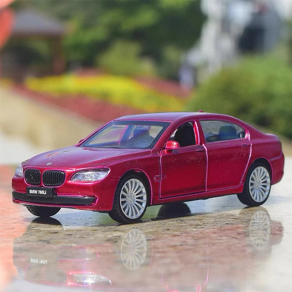 [TOY] 1:43 BMW 2013 F02 760Li Wine Model Car Die-Cast