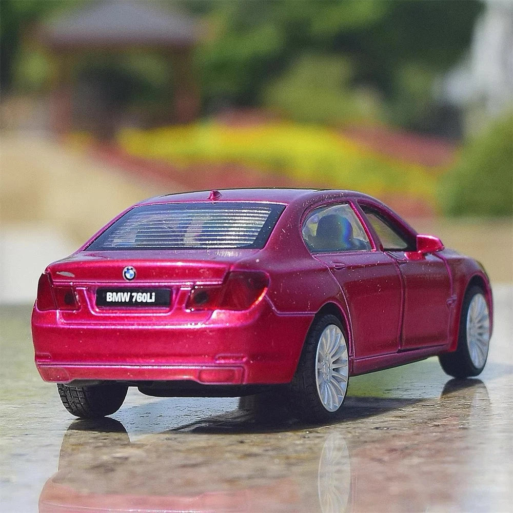 [TOY] 1:43 BMW 2013 F02 760Li Wine Model Car Die-Cast
