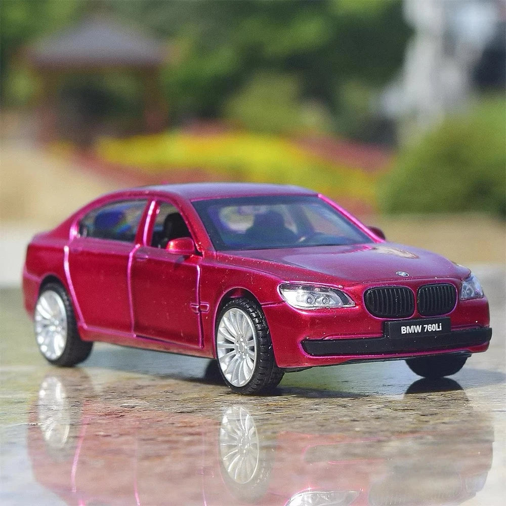[TOY] 1:43 BMW 2013 F02 760Li Wine Model Car Die-Cast