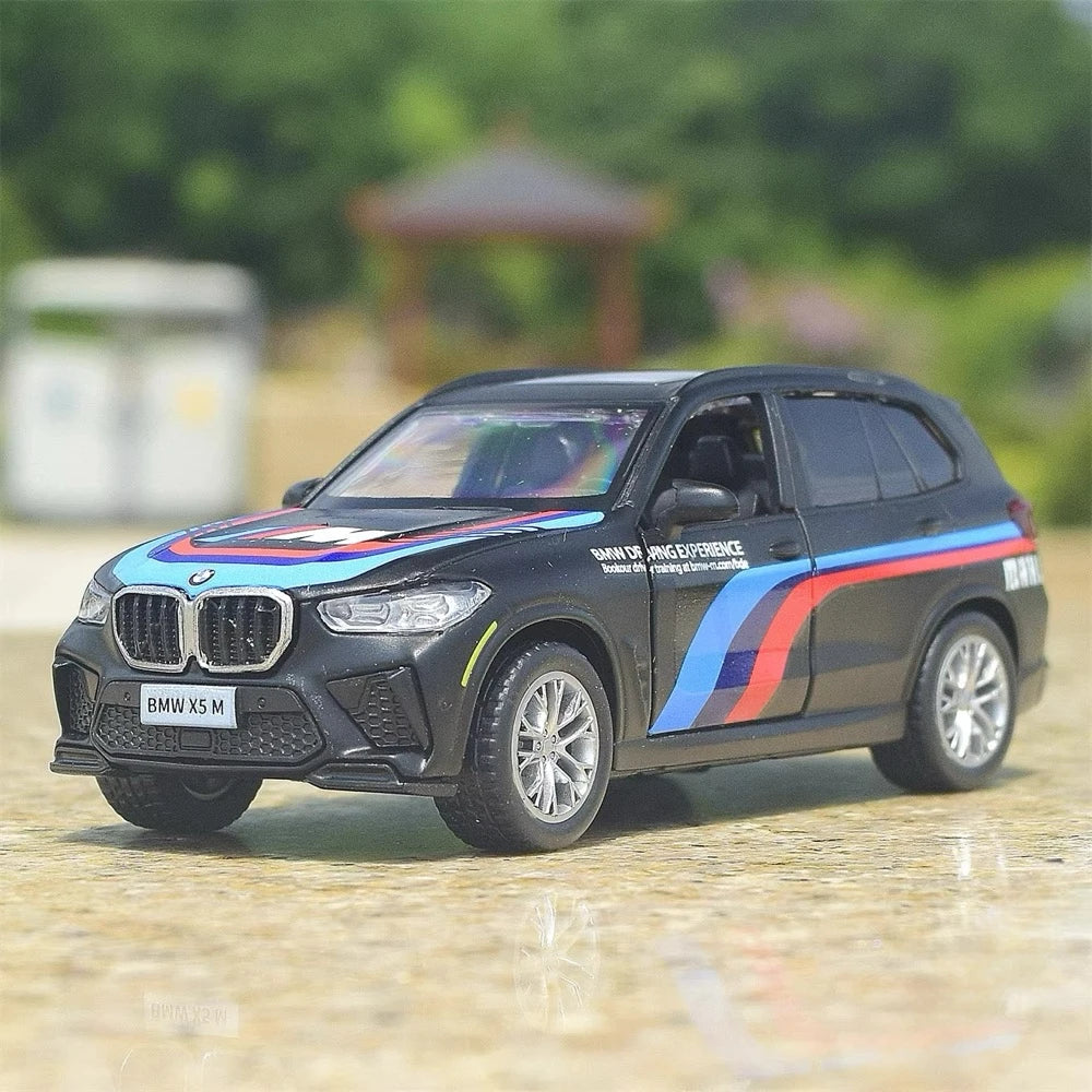 [TOY] 1:43 BMW 2015 F85 X5 M Black Model Car Die-Cast