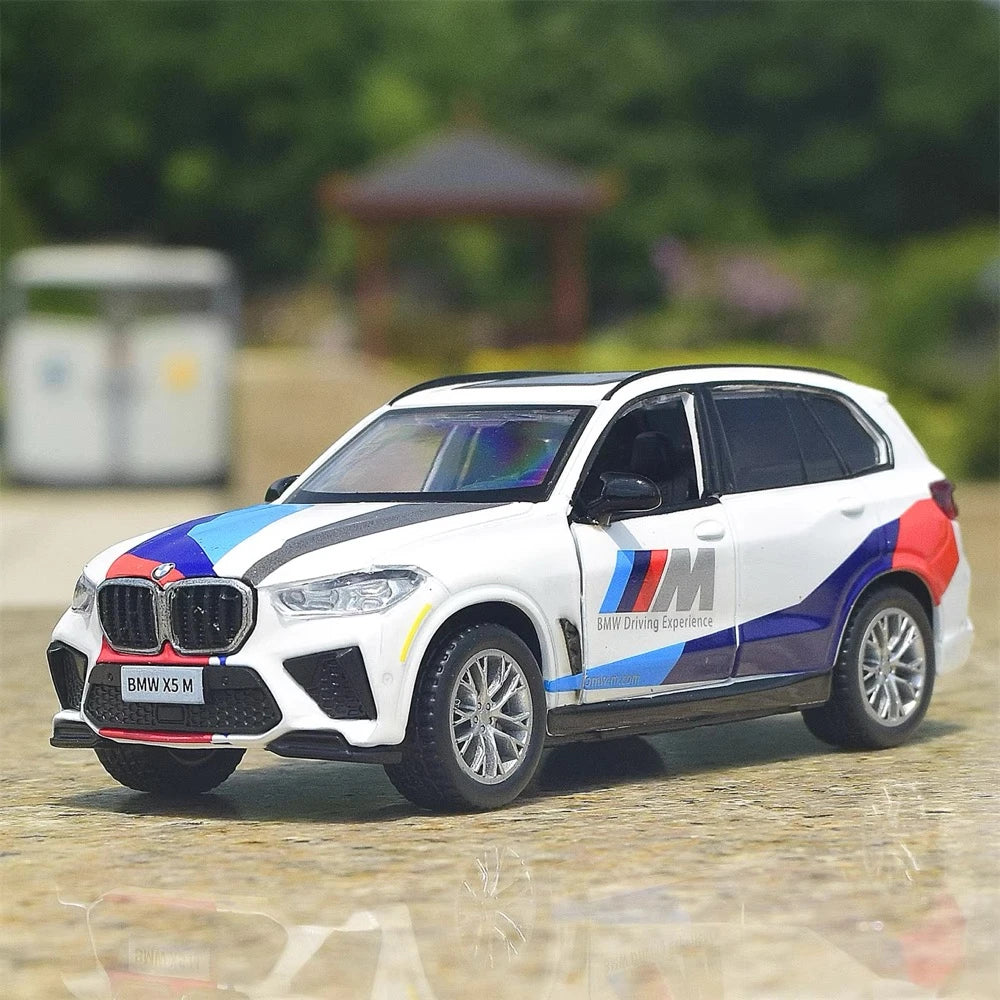 [TOY] 1:43 BMW 2015 F85 X5 M White Model Car Die-Cast
