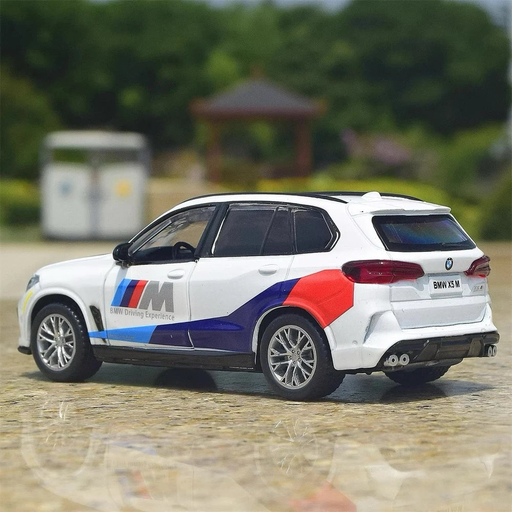 [TOY] 1:43 BMW 2015 F85 X5 M White Model Car Die-Cast