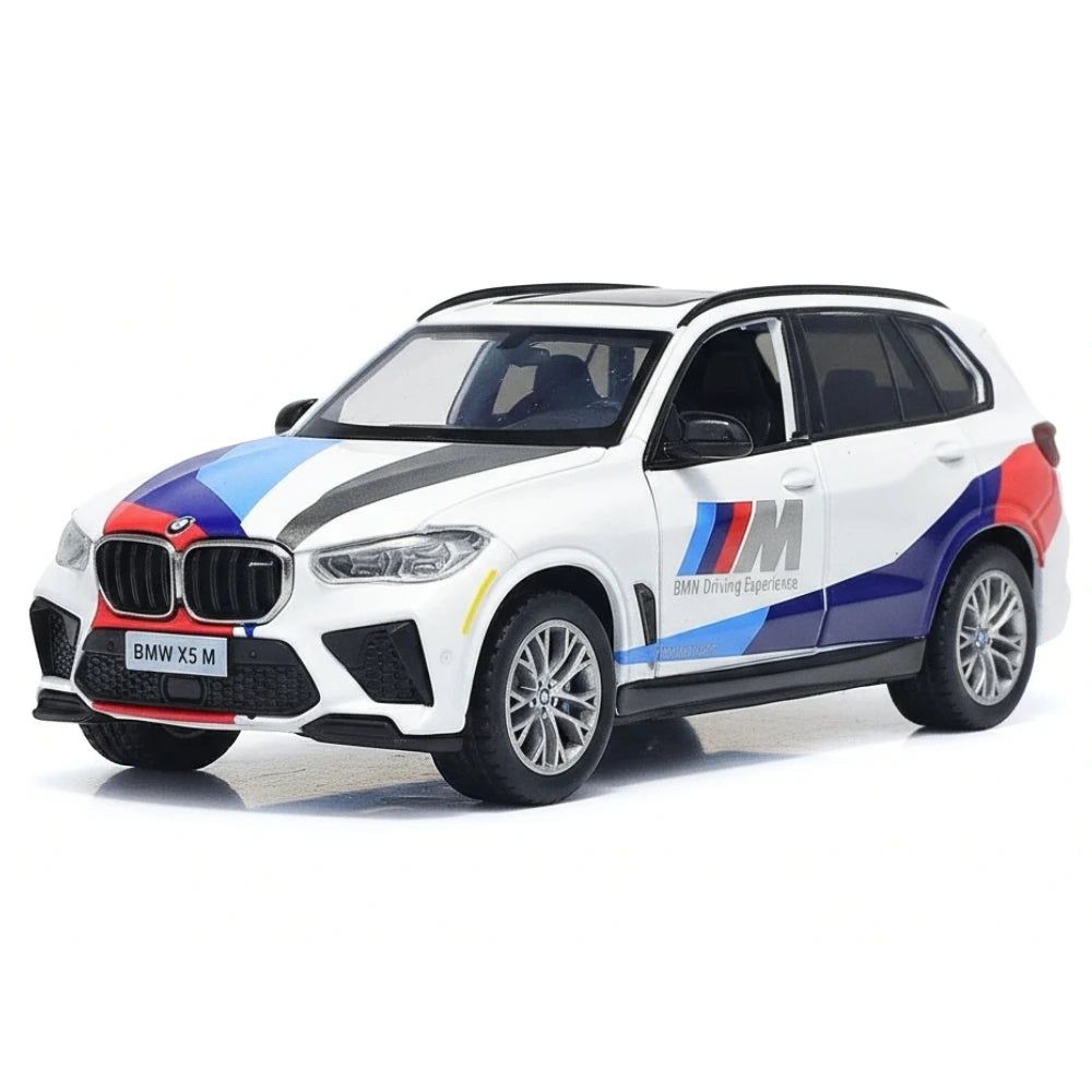 [TOY] 1:43 BMW 2015 F85 X5 M White Model Car Die-Cast