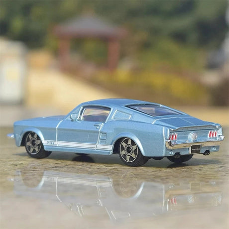 [TOY] 1:43 Ford 1969 Mustang GT Blue Model Car Die-Cast