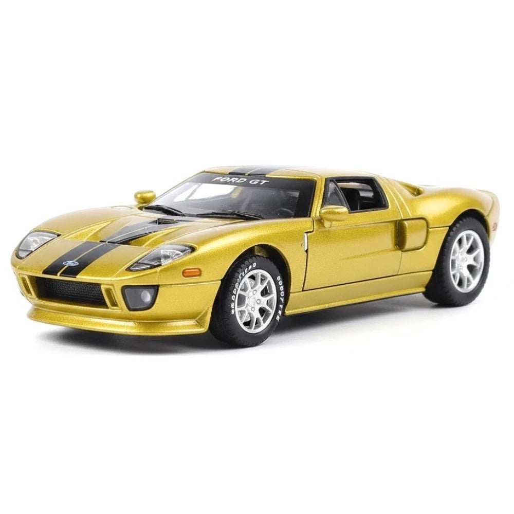 [TOY] 1:43 Ford 2004 GT Gold Model Car Die-Cast