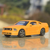 [TOY] 1:43 Ford 2007 Mustang GT Orange Model Car Die-Cast