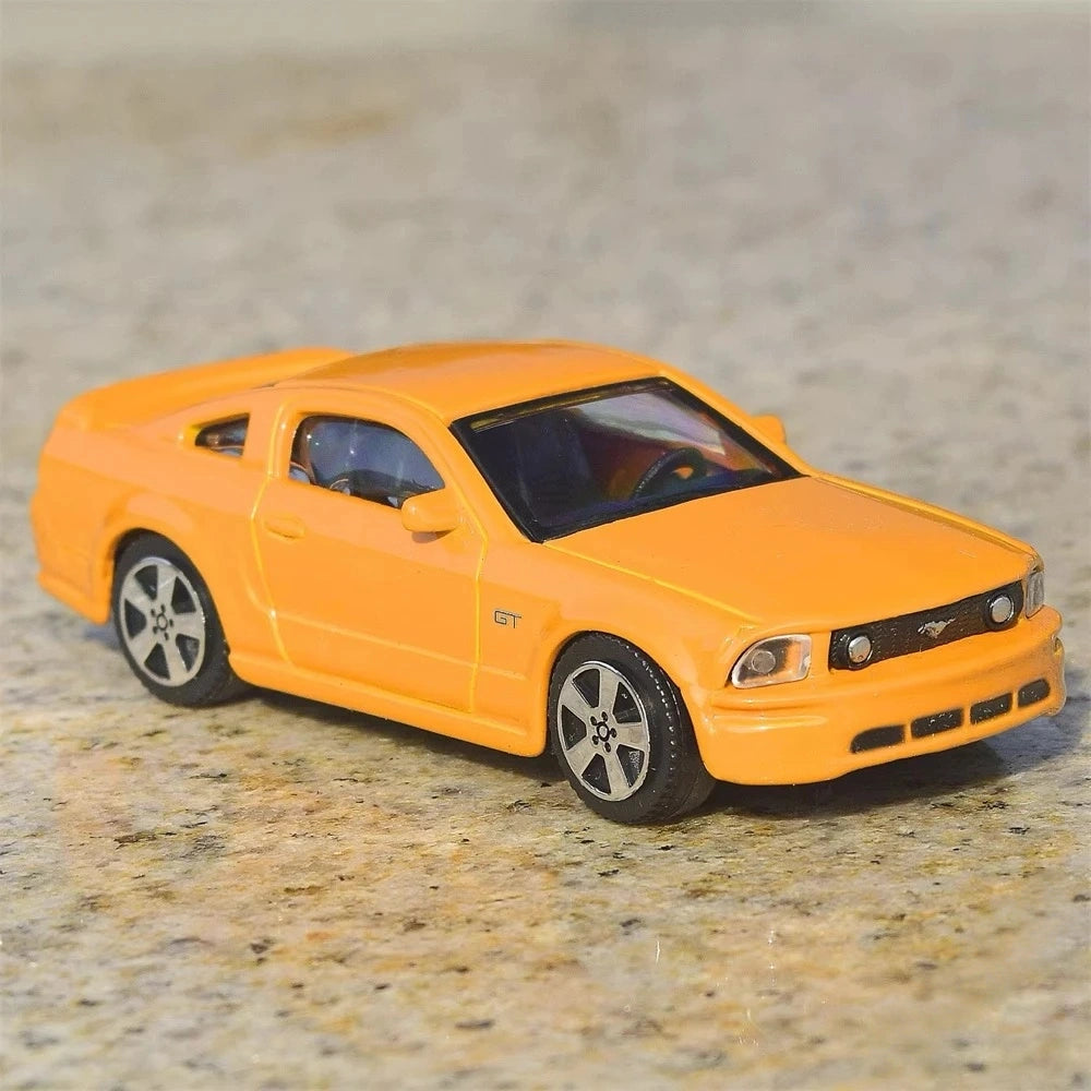 [TOY] 1:43 Ford 2007 Mustang GT Orange Model Car Die-Cast