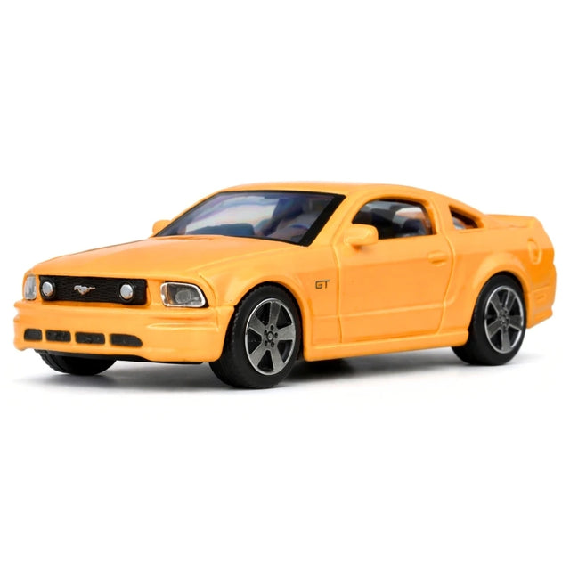 [TOY] 1:43 Ford 2007 Mustang GT Orange Model Car Die-Cast